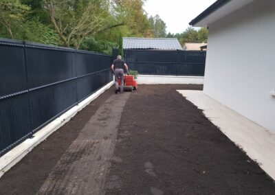 Engazonnement par semis