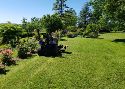 Entretien parc à l'année.