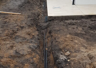 Installation arrosage automatique.