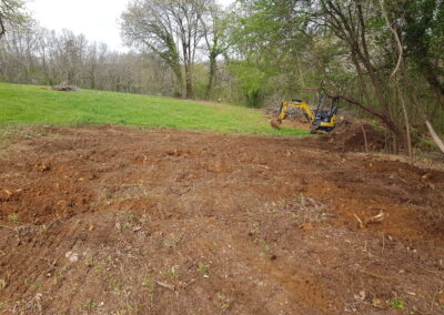 Débroussaillage et nettoyage de sous bois.